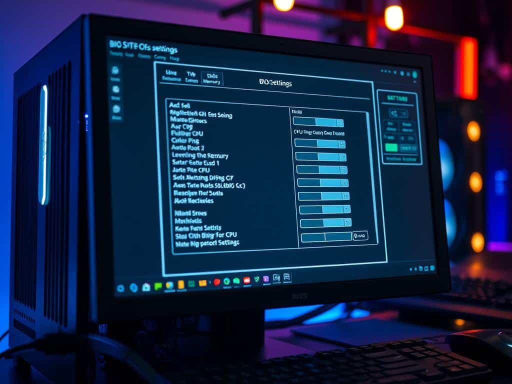BIOS settings BIOS settings