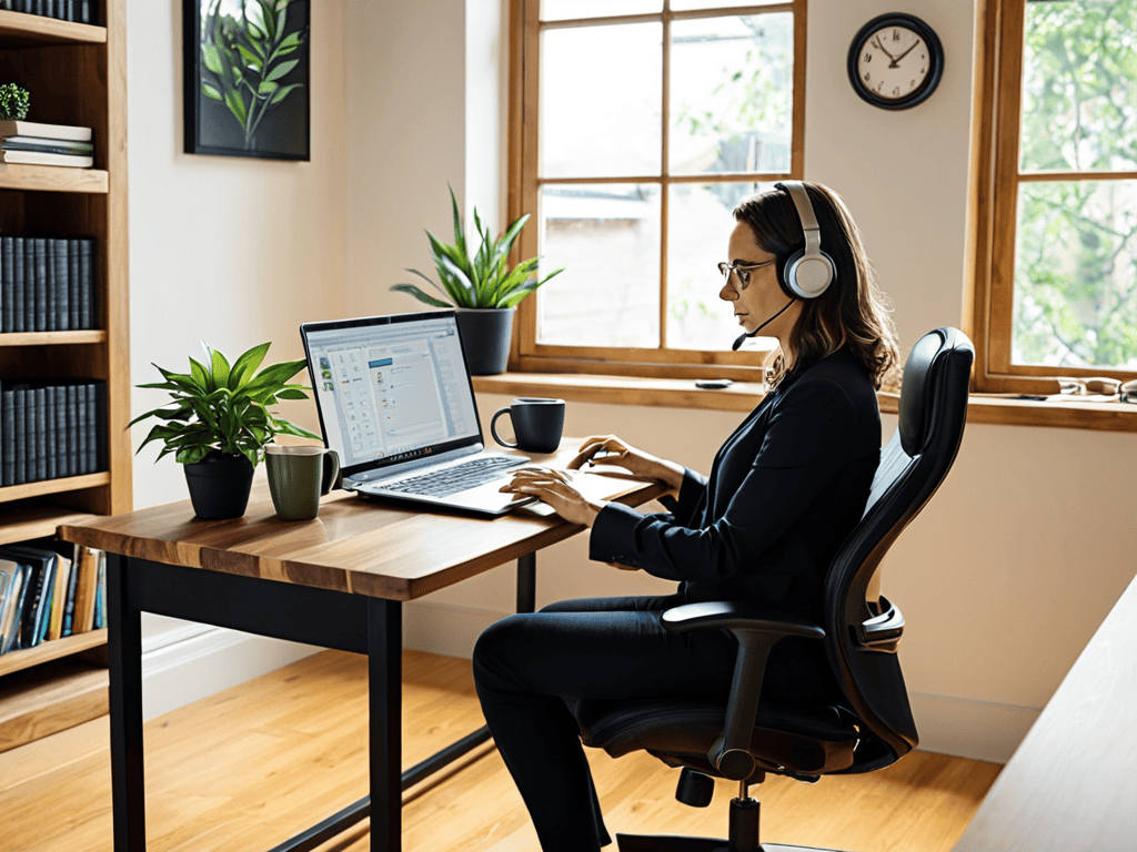 Virtual Assistant Vibes at work