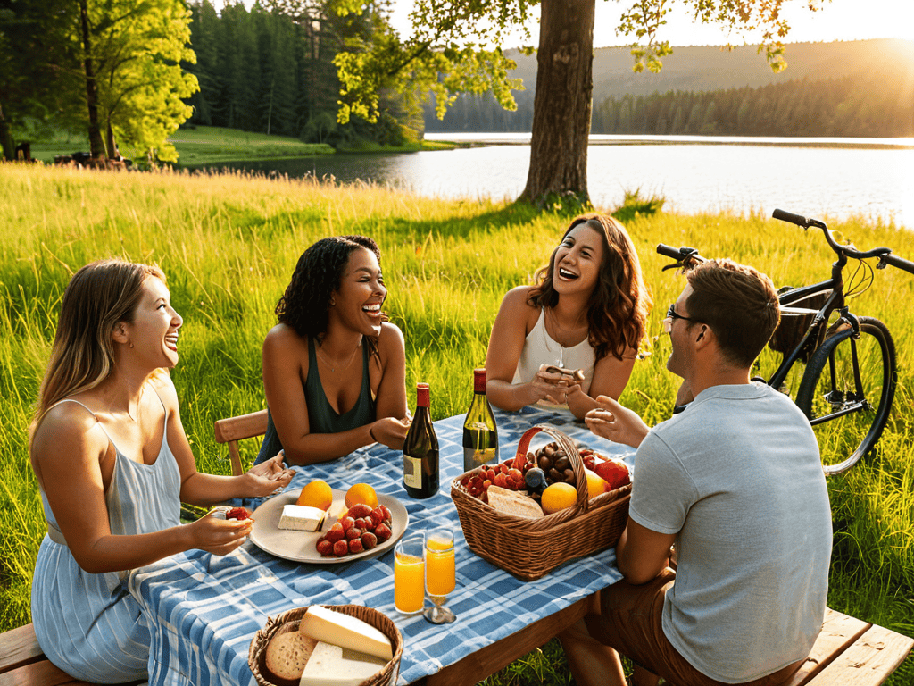 Unforgettable friendcation memories weaving