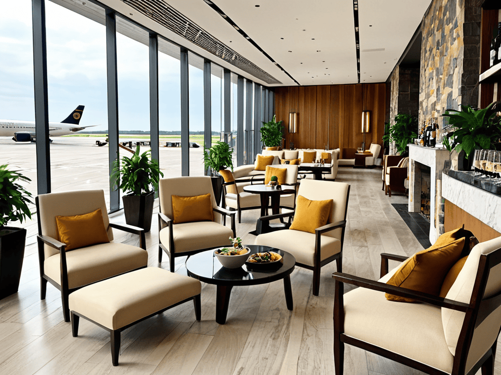How to Make the Most of Airport Lounges 4 Landing in Luxury airport lounge
