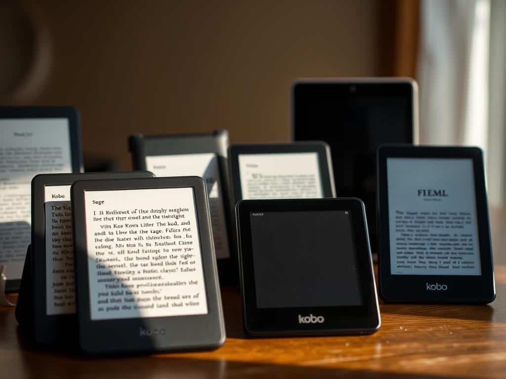 Kobo models eReader features