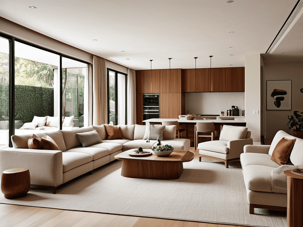 How to decorate open floor plans