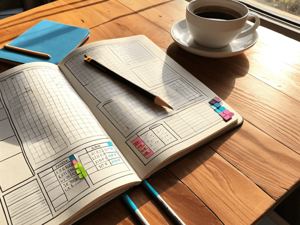 Bullet Journal for Students layout