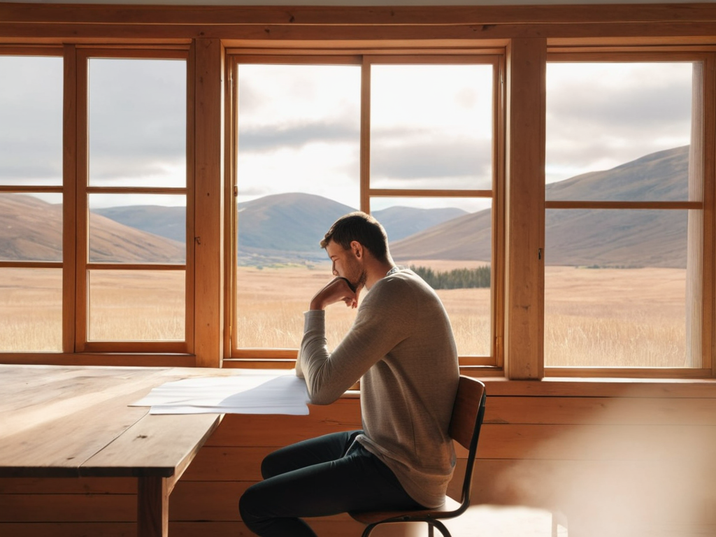 The Blank Page Bravery begins