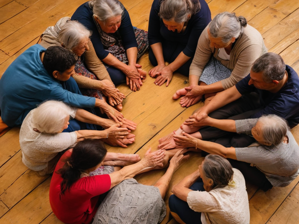 Collective Catharsis in action together