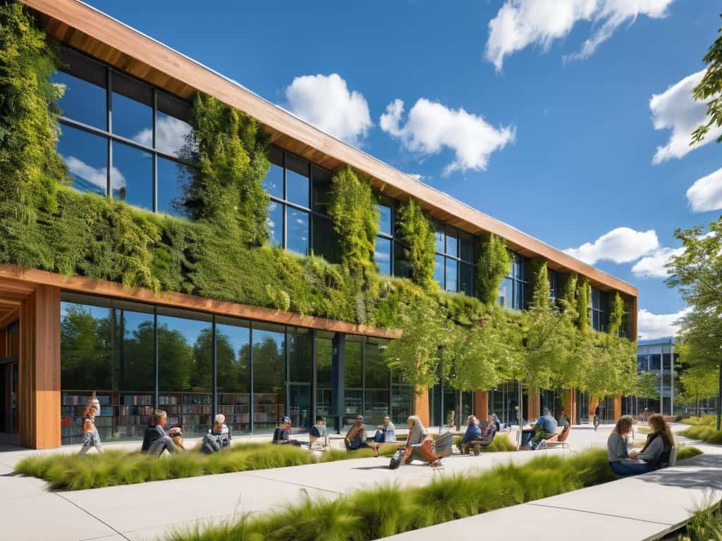 Breathing Walls: the Growth of Biophilic Design in Public Buildings 3 Biophilic Design in Public Buildings example