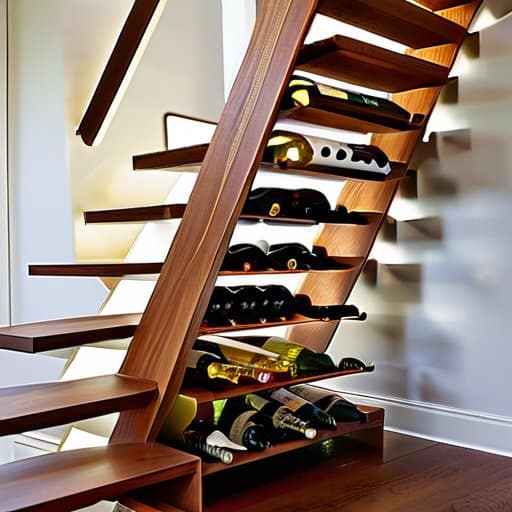 Designing Your Materials List for a Staircase Wine Rack
