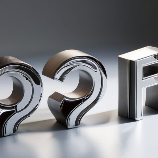 Wrapping It All Up: 3D letter sculpture