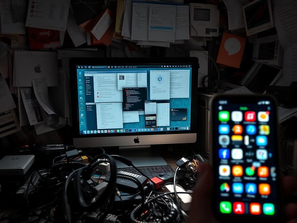 digital clutter