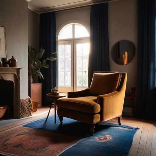 How lighting changes how a room feels.