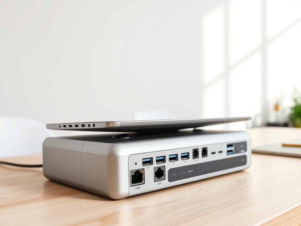 Laptop docking stations