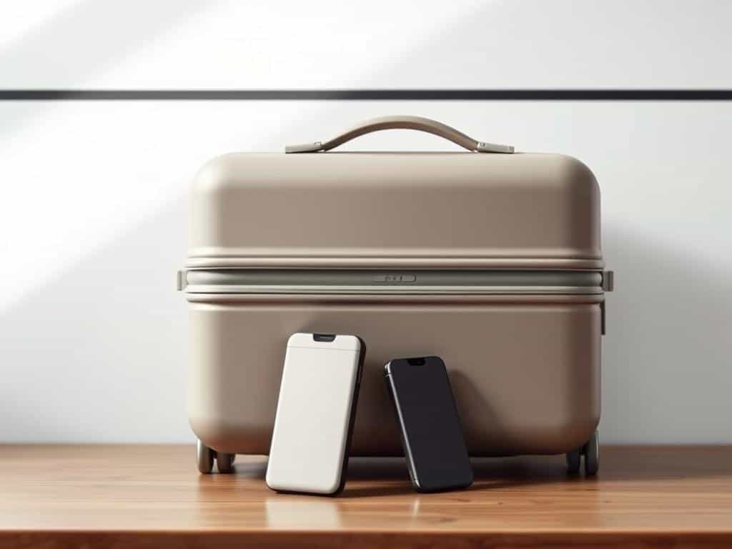 Smart luggage and power banks for organized packing and charging Smart luggage and power banks for organized packing and charging