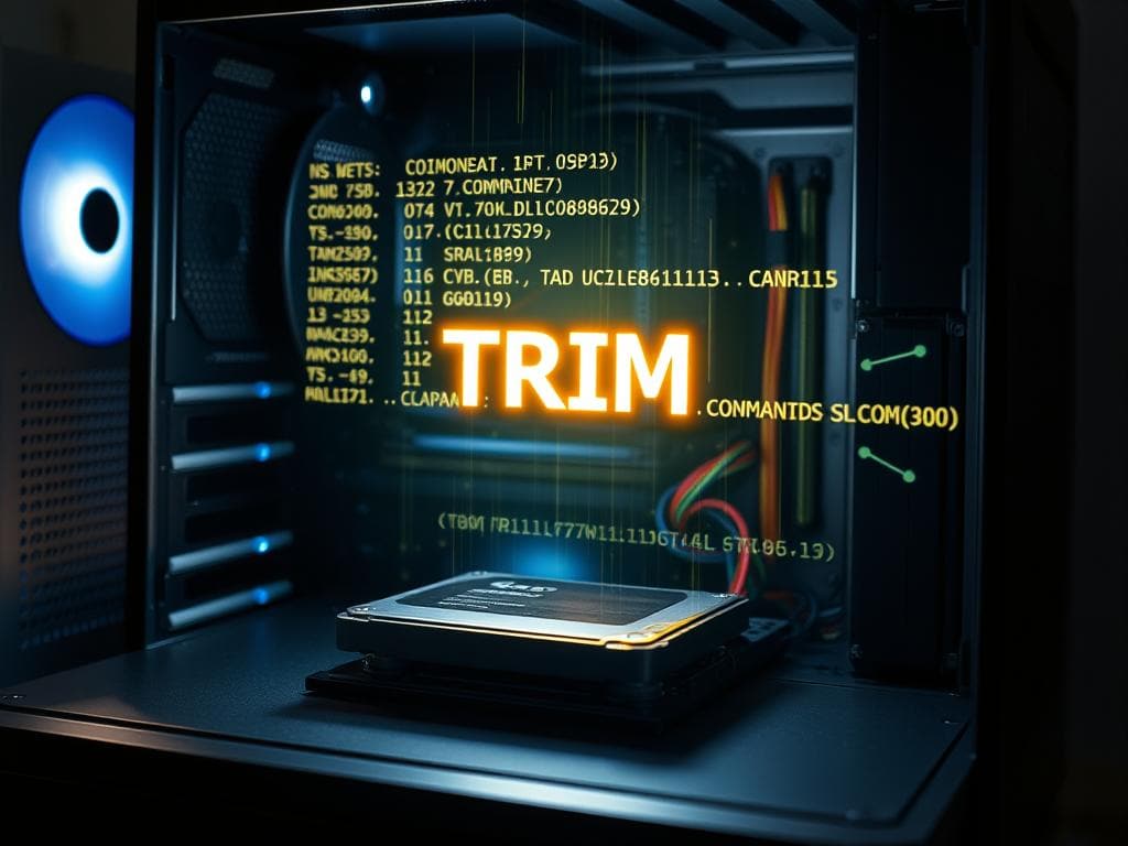 TRIM command in SSD maintenance TRIM command in SSD maintenance